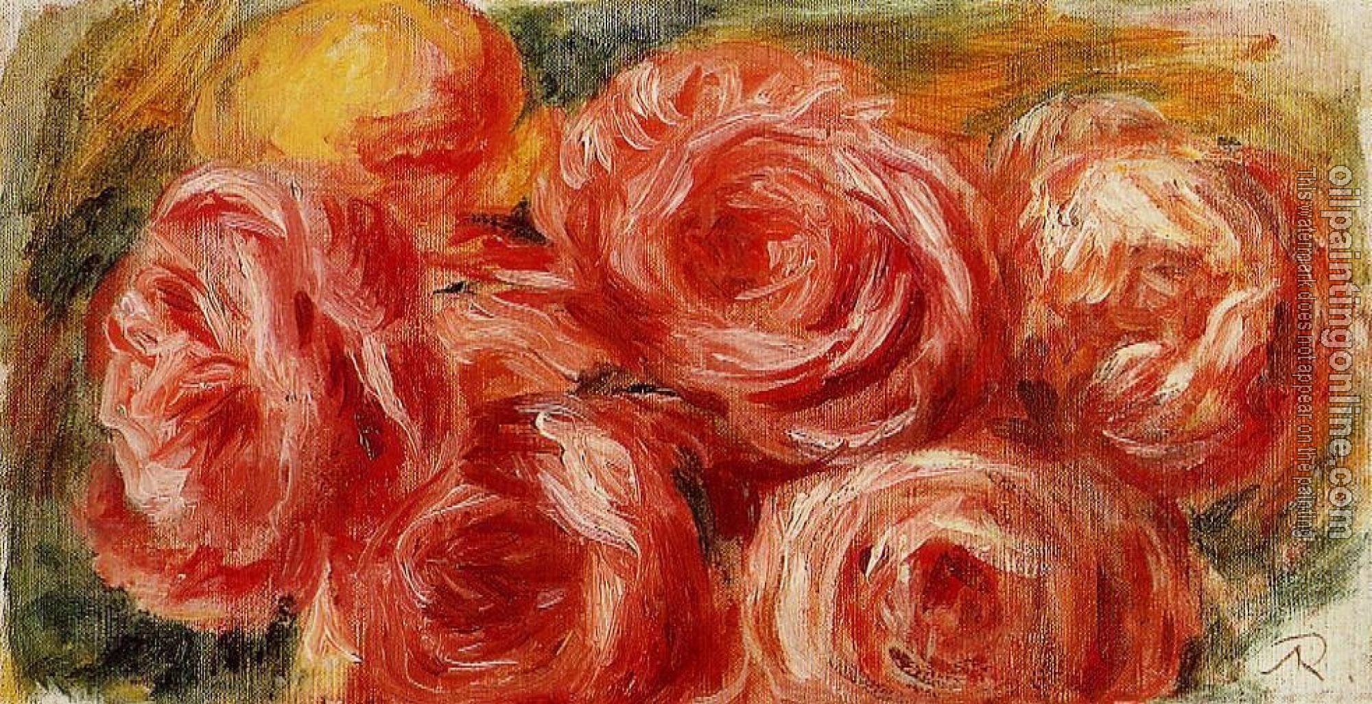 Renoir, Pierre Auguste - Red Roses